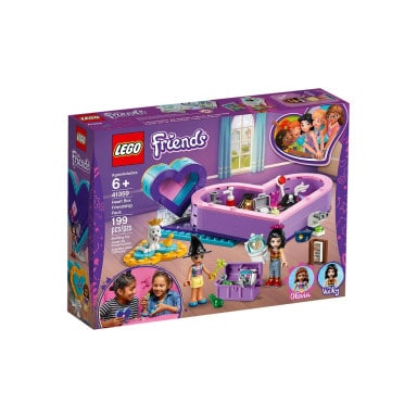 LEGO 41359 Friends Pudełko w kształcie serca – zestaw przyjaźni – zdjęcie