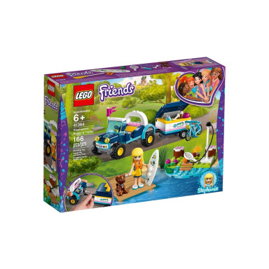 LEGO 41364 Friends Łazik z przyczepką Stephanie – zdjęcie