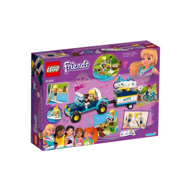 LEGO 41364 Friends Łazik z przyczepką Stephanie – zdjęcie