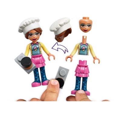 LEGO 41366 Friends Cukiernia z babeczkami Olivii – zdjęcie