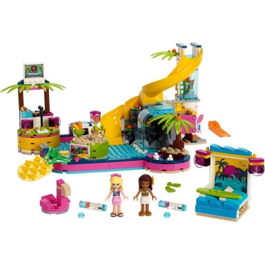 LEGO 41374 Friends Impreza Andrei na basenie – zdjęcie