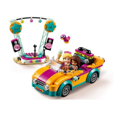 LEGO 41390 Friends Samochód i scena Andrei – zdjęcie