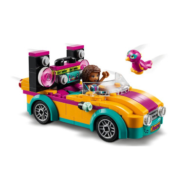 LEGO 41390 Friends Samochód i scena Andrei – zdjęcie