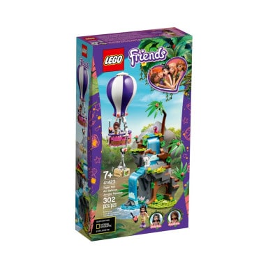 LEGO 41423 Friends Balonem na ratunek tygrysowi – zdjęcie