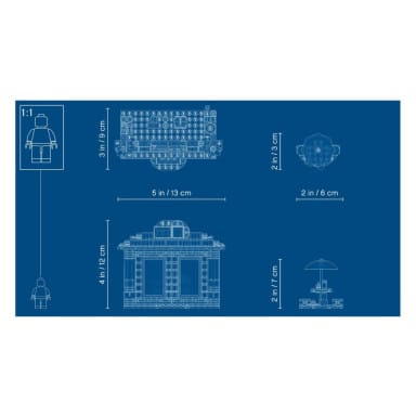 LEGO 41426 Friends Parkowa kawiarnia w Heartlake City – zdjęcie