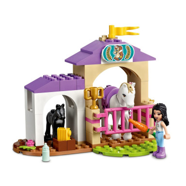 LEGO 41441 Friends Szkółka jeździecka i przyczepa dla konia – zdjęcie