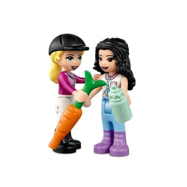 LEGO 41441 Friends Szkółka jeździecka i przyczepa dla konia – zdjęcie