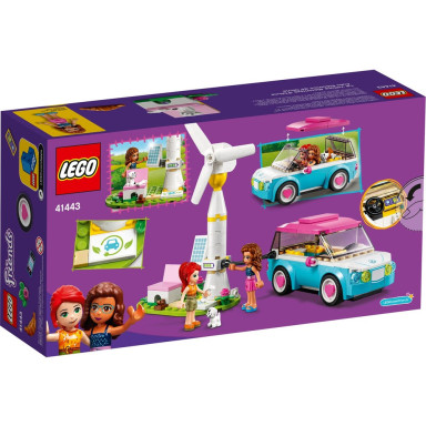 LEGO 41443 Friends Samochód elektryczny Olivii – zdjęcie