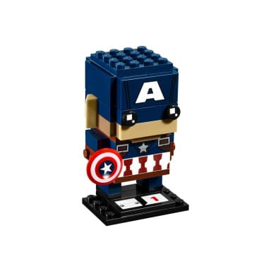 LEGO 41589 BrickHeadz Kapitan Ameryka – zdjęcie