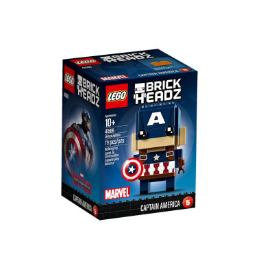 LEGO 41589 BrickHeadz Kapitan Ameryka – zdjęcie