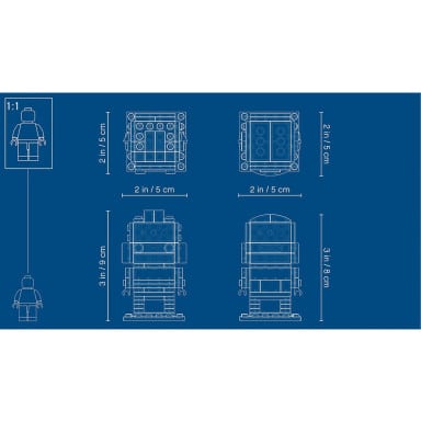 LEGO 41613 BrickHeadz Pan Iniemamocny i Mrożon – zdjęcie
