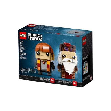 LEGO 41621 BrickHeadz Ron Weasley i Albus Dumbledore – zdjęcie