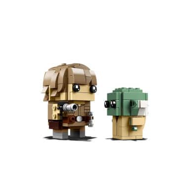 LEGO 41627 BrickHeadz Luke Skywalker i Yoda – zdjęcie