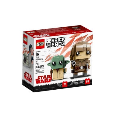 LEGO 41627 BrickHeadz Luke Skywalker i Yoda – zdjęcie