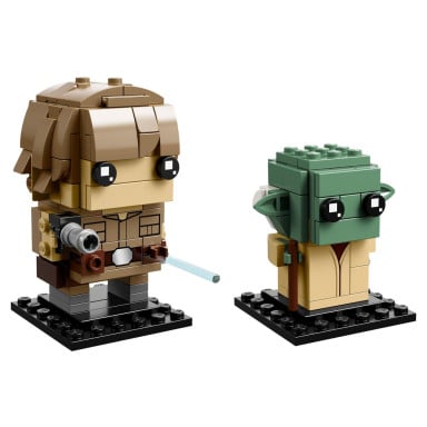 LEGO 41627 BrickHeadz Luke Skywalker i Yoda – zdjęcie