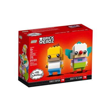 LEGO 41632 BrickHeadz Homer Simpson i Klaun Krusty – zdjęcie