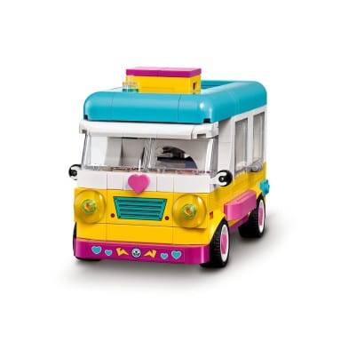 LEGO 41681 Friends Leśny mikrobus kempingowy i żaglówka – zdjęcie