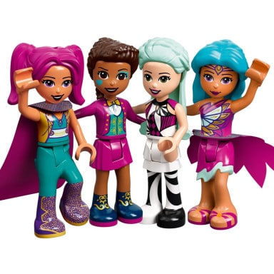 LEGO 41685 Friends Magiczne wesołe miasteczko z kolejką górską – zdjęcie