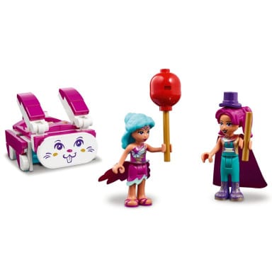 LEGO 41685 Friends Magiczne wesołe miasteczko z kolejką górską – zdjęcie