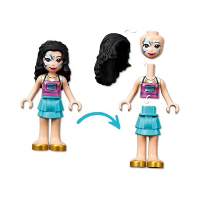 LEGO 41687 Friends Magiczne stoiska w wesołym miasteczku – zdjęcie