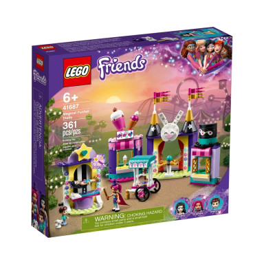 LEGO 41687 Friends Magiczne stoiska w wesołym miasteczku – zdjęcie