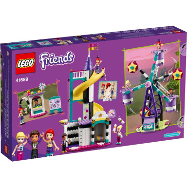 LEGO 41689 Friends Magiczny diabelski młyn i zjeżdżalnia – zdjęcie
