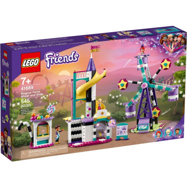 LEGO 41689 Friends Magiczny diabelski młyn i zjeżdżalnia – zdjęcie
