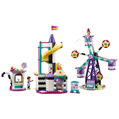 LEGO 41689 Friends Magiczny diabelski młyn i zjeżdżalnia – zdjęcie