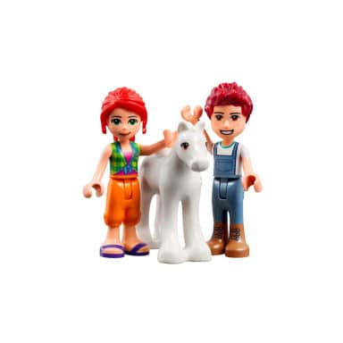LEGO 41696 Friends Kąpiel dla kucyków w stajni – zdjęcie