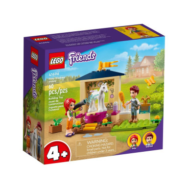 LEGO 41696 Friends Kąpiel dla kucyków w stajni – zdjęcie