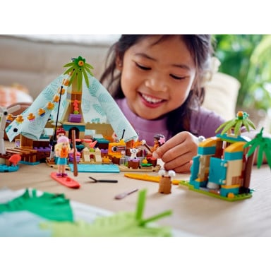 LEGO 41700 Friends Luksusowy kemping na plaży – zdjęcie