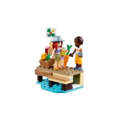 LEGO 41702 Friends Łódź mieszkalna na kanale – zdjęcie