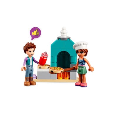 LEGO 41705 Friends Pizzeria w Heartlake – zdjęcie
