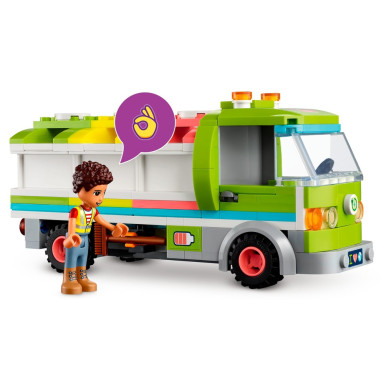 LEGO 41712 Friends Ciężarówka recyklingowa – zdjęcie