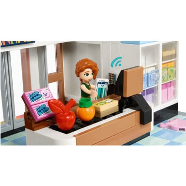 LEGO 41729 Friends Sklep spożywczy z żywnością ekologiczną – zdjęcie