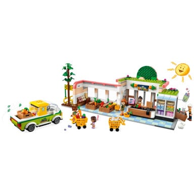 LEGO 41729 Friends Sklep spożywczy z żywnością ekologiczną – zdjęcie