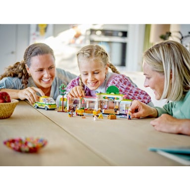 LEGO 41729 Friends Sklep spożywczy z żywnością ekologiczną – zdjęcie