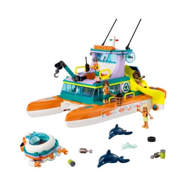 LEGO 41734 Friends Morska łódź ratunkowa – zdjęcie