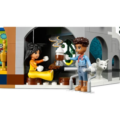 LEGO 41756 Friends Stok narciarski i kawiarnia – zdjęcie