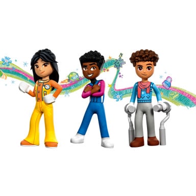 LEGO 41756 Friends Stok narciarski i kawiarnia – zdjęcie