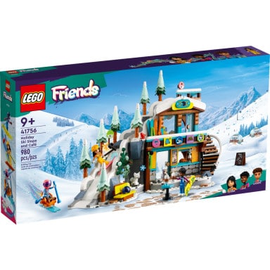 LEGO 41756 Friends Stok narciarski i kawiarnia – zdjęcie