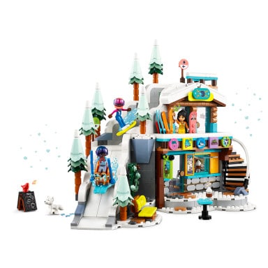 LEGO 41756 Friends Stok narciarski i kawiarnia – zdjęcie
