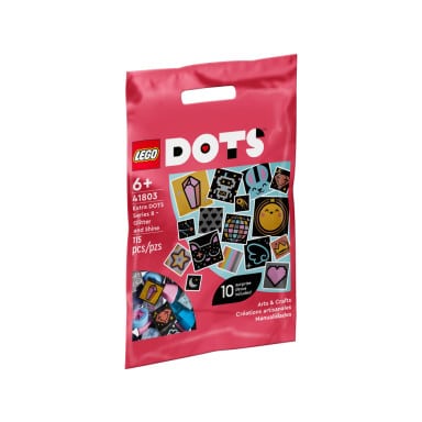 LEGO 41803 DOTS Dodatki DOTS — seria 8, błyskotki – zdjęcie