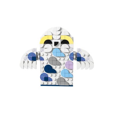 LEGO 41809 DOTS Pojemnik na długopisy w kształcie Hedwigi – zdjęcie
