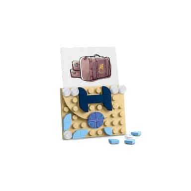 LEGO 41809 DOTS Pojemnik na długopisy w kształcie Hedwigi – zdjęcie