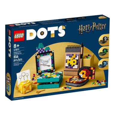 LEGO 41811 DOTS Zestaw na biurko z Hogwartu – zdjęcie