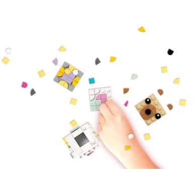 LEGO 41904 DOTS Stojaki na zdjęcia z motywem zwierzęcym – zdjęcie