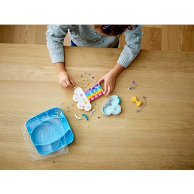 LEGO 41905 DOTS Tęczowy stojak na biżuterię – zdjęcie