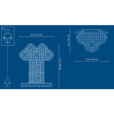 LEGO 41905 DOTS Tęczowy stojak na biżuterię – zdjęcie