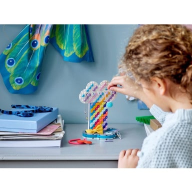 LEGO 41905 DOTS Tęczowy stojak na biżuterię – zdjęcie